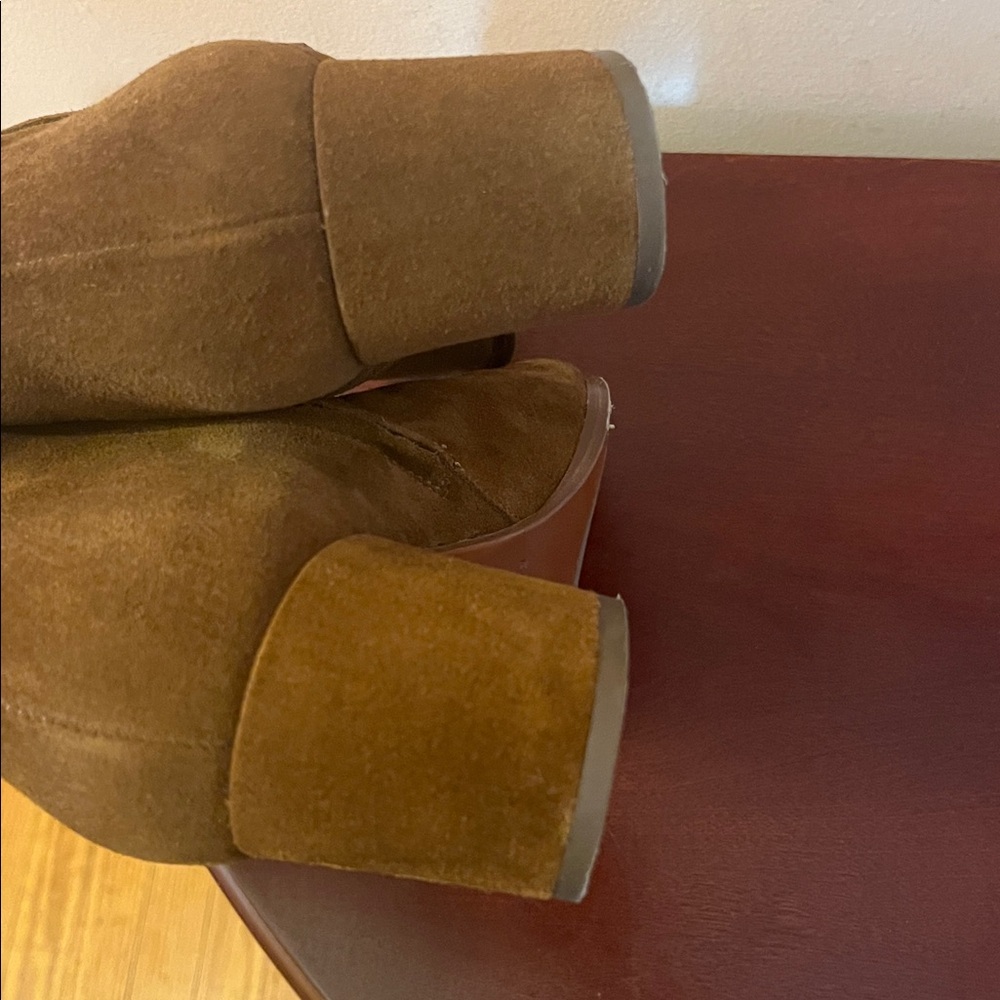 Maddie Suede Buckled Booties by Polo Ralph Lauren - Picture 7 of 11